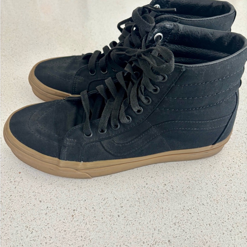 Vans Men’s Black Sk8-Hi High-Top Shoes